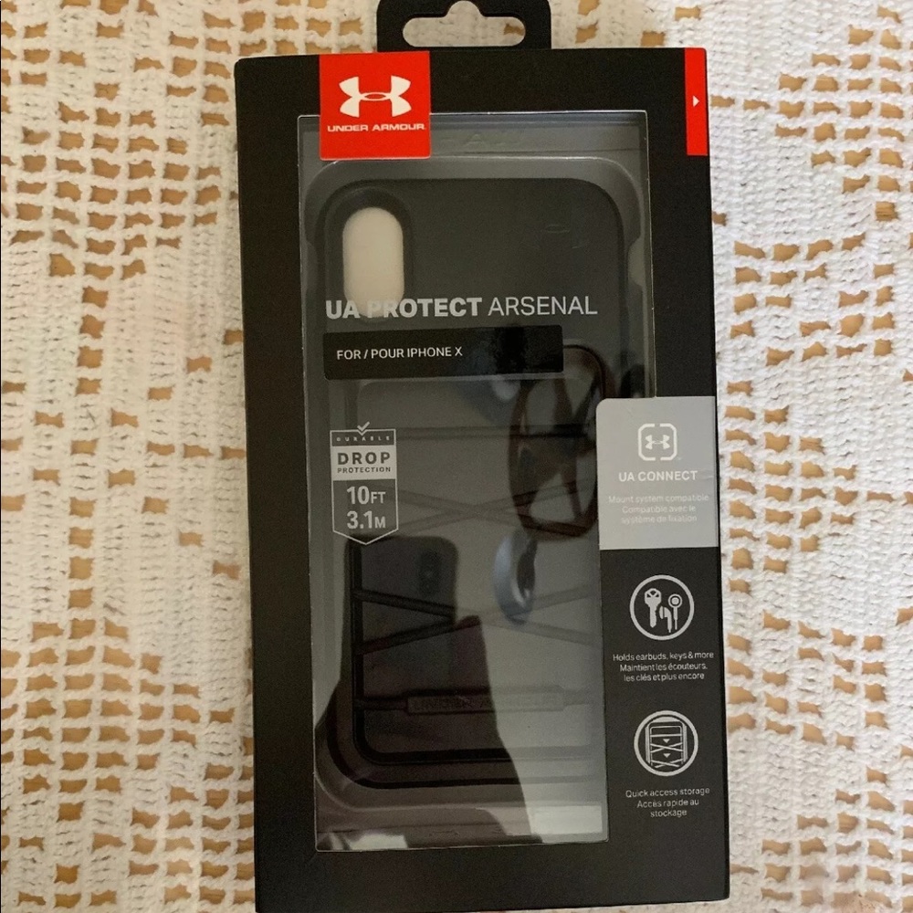 Underarmour Case Arsenal iPhone X